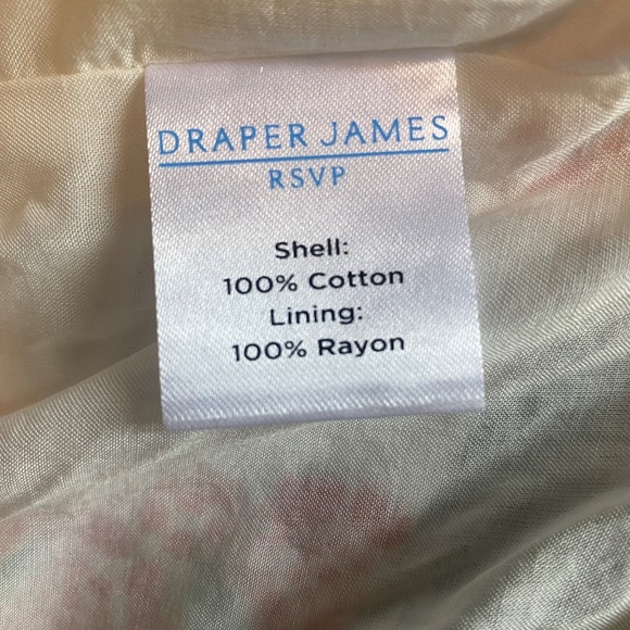 Draper James RSVP Floral Print Eyelet Puff Sleeve Top, Size 3X - Picture 12 of 13